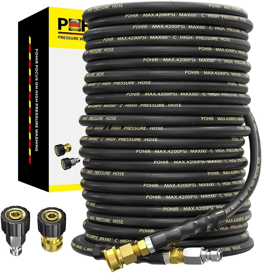 POHIR Black High Pressure Hose