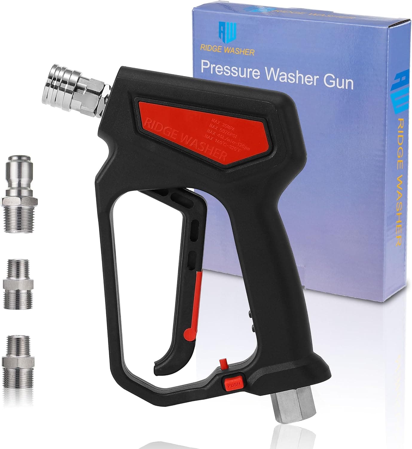 RIDGE WASHER Short Pressure Washer Gun