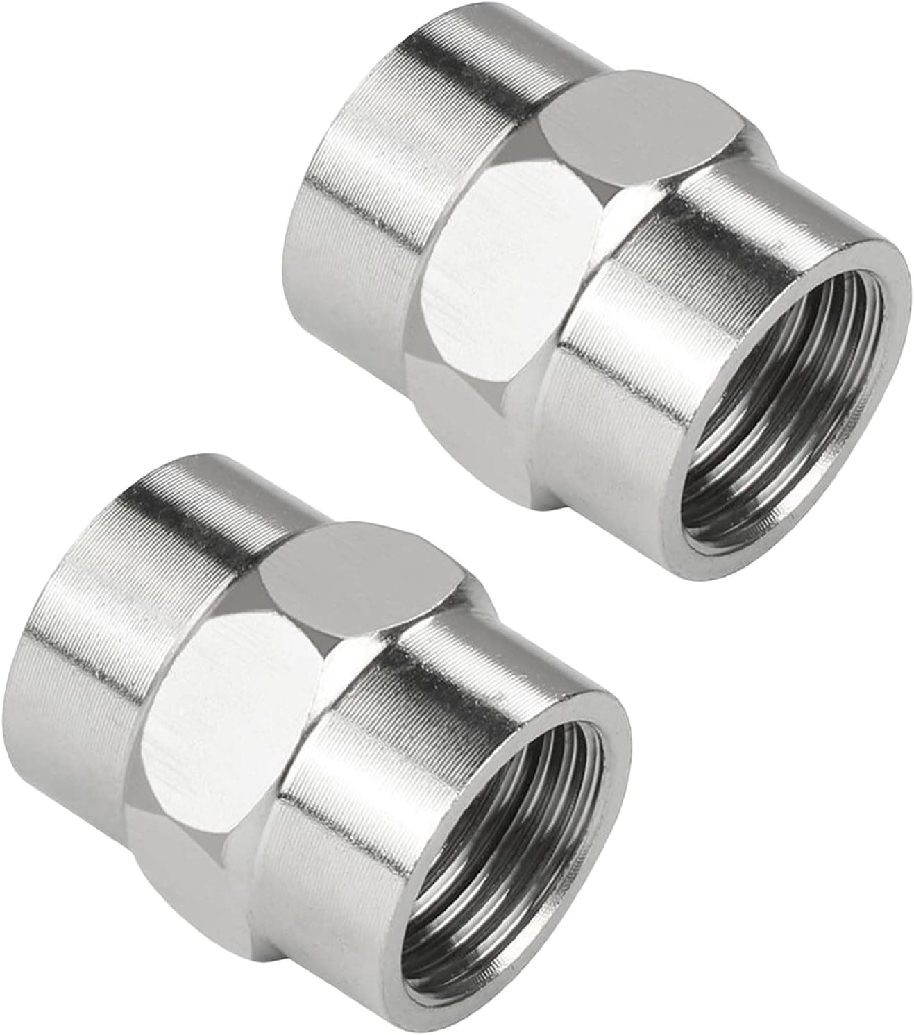 1/2 inch female NPT to 1/2 inch female NPT coupler
