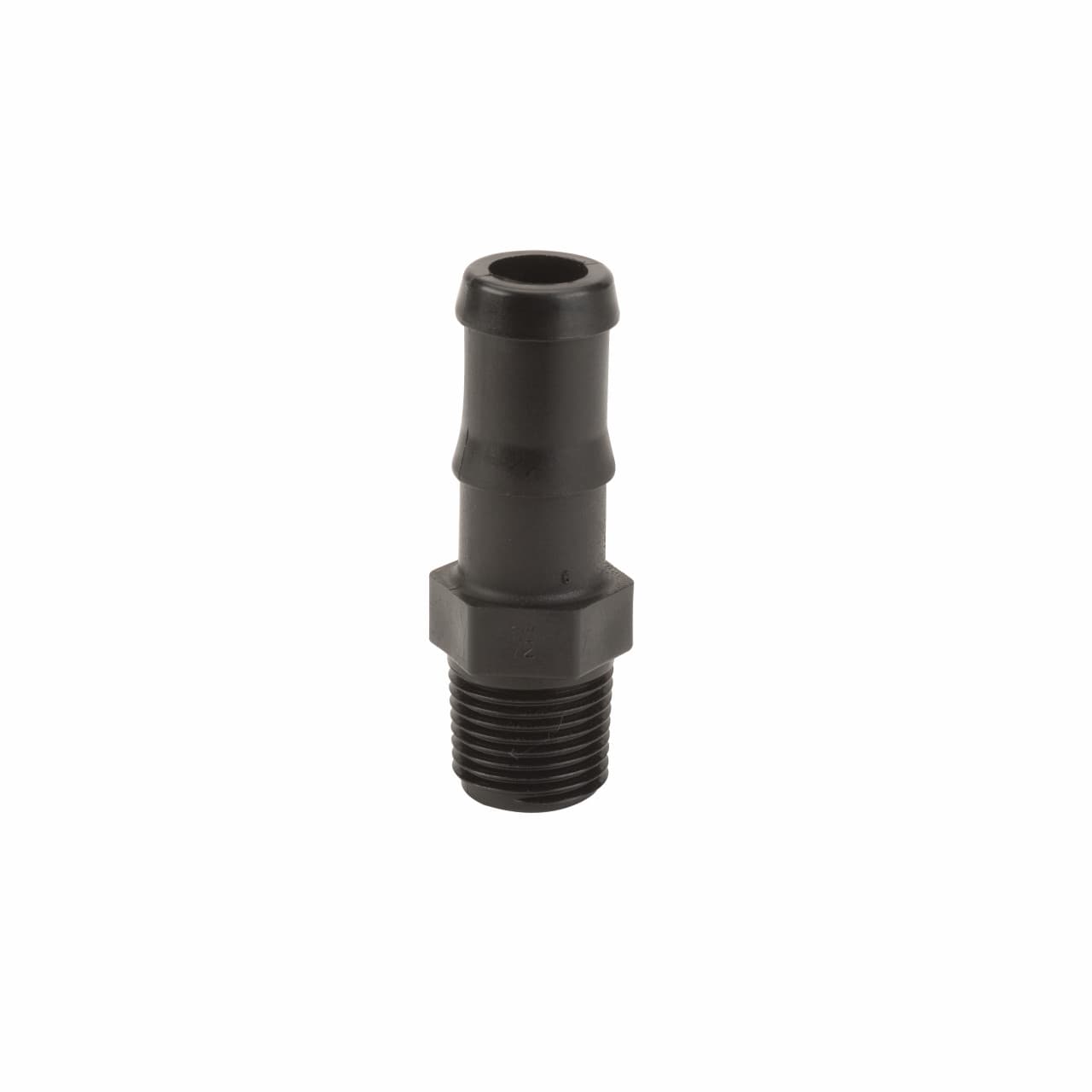 1/2 inch male NPT to 3/4 inch barb pump inlet fitting