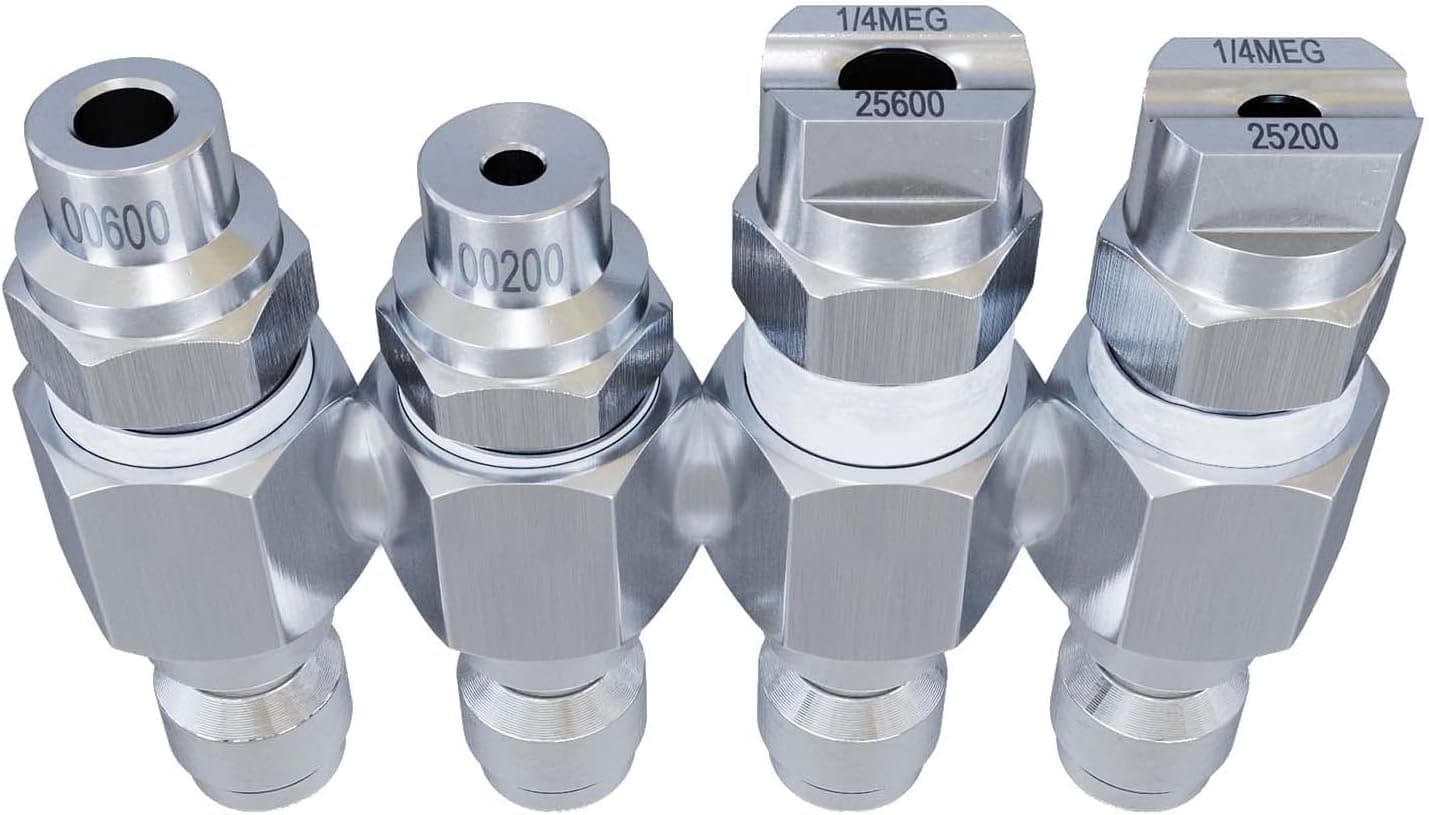 7-8 GPM soft wash J-Rod nozzle assembly